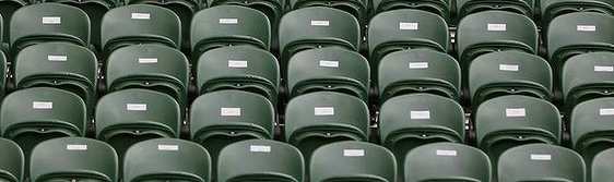 image of empty seats